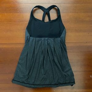LULULEMON cute racer back workout top